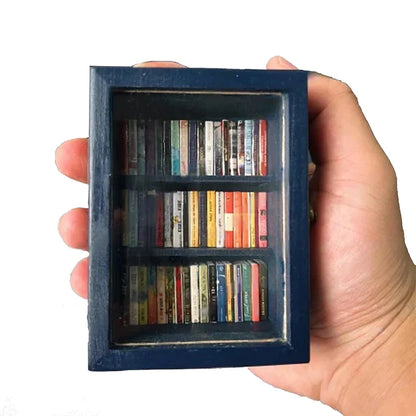 Miniature Anxiety Bookshelf