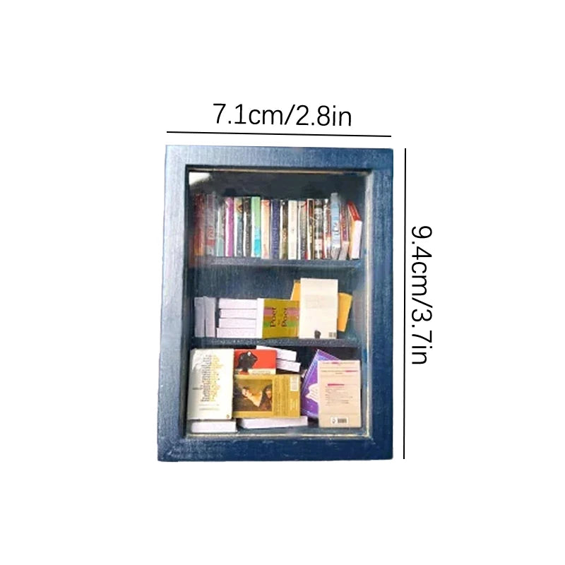 Miniature Anxiety Bookshelf